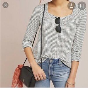 Anthropologie striped top